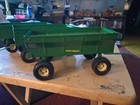 Vintage Ertl 1647 John Deere Flare Box Grain Wagon 1 16 Diecast Toy