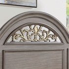 New 5 Piece Traditional Queen King Poster Bedroom Set In Antique Gray Finish Ad6