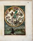 1719 Constellations Septentrionales  Mallet  Hand Coloured  Astronomy  Map