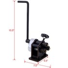 3-inch Manual Roll Bender Hardened Steel Portable Hand Crank Ring Roller