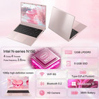 15 6  Windonws 11 Laptop  12gb Ddr5 512g Ssd  Up To 3 6ghz Intel N150 Quad-core 