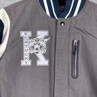 Nike University Of Kentucky Wildcats Uk Bomber Jacket Mens Medium M L Grey  flaw