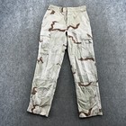 Us Army Pant Mens Small Regular Desert Storm Tri Color Camo Combat Bdu Uniform