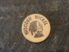 Vintage Wooden Nickel Frontierland Walt Disney World