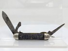 Vintage Bsa Cub Scout Folding Pocket Knife Camillus New York Usa Blue