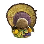 Fitz   Floyd Autumn Bounty Turkey Tureen   Ladel 