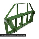 Titan Attachments Ua Usa Made Pallet Fork Frame Attachment  Fits Jd Global Euro