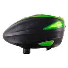 Used Dye Paintball Og Rotor Electronic Hopper Loader W  Speedfeed - Black   Lime