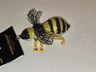 Robert Stanley Glass Bumble Honey Garden Decor Bee Christmas Tree Ornament Nwt