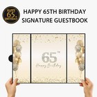Black Gold 65th Birthday Party Decorations  Happy 65th Birthday Alternative