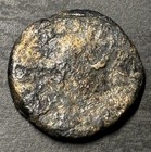 Ancient Roman Provincial Bronze Coin Uncleaned  100-400 Ad Unknown Ruler Templef