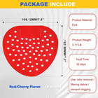 10 Packs Urinal Screen Deodorizer  Cherry Scented Urinal Pads