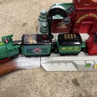 Fisher Price Geotrax Christmas In Toytown Train Set Lights And Sounds Work Read