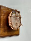 Retro Marine Industrial Copper Coating Nautical Aluminum Ship Ceiling Wall Light