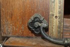 Vintage Cast Metal Mcm Drawer Pull Antique Finish 5-1 2  Center