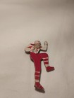     vintage 1967 Port Huron High Football Wood Wooden Pin Pinback Button Michigan 