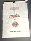 Columbia Gorge Hotel Oregon Plastic Bag 17 X 12 Drawstring Top