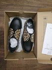 Vintage Rare Dr  Marten Docs 1461 Leopard Black Leather Oxford Loafer Shoes Us 9