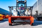 46inch Forestry Mulcher Attachment  For Bobcat Skid Steer Loader In   Stock Usa