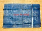 Extremely Rare Escanaba Michigan The Fair Savings Bank Store 6 Blue Prints Ooak