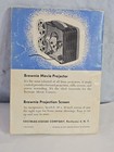 1950s Kodak Brownie Vintage Movie Camera Model 2 Instruction Manual Booklet