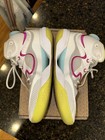 Avoli White Sunnylime Mid Volleyball Shoes 9 5