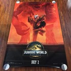 Jurassic World Rebirth 2025 Warner Bros Original Bus Stop Movie Poster 48x70i