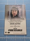 Star Trek Strange New Worlds - David Huynh As Zac Nguyen Auto - Autograph Card A
