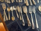 Vintage Lot Of Silver Plated Mixed Flatware   Misc  - Qty 103 Pieces