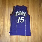 Nike Toronto Raptors Vince Carter  15 Purple Nba Basketball Jersey Men s M
