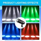 Led Pinspot Light  Czgor 15w Disco Ball Spotlight  Rgbw 4 In 1 Mirror Ball