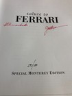 Salute To Ferrari Numbered And Double-signed Collector Edition Book