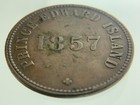 1857 Pei Prince Edward Island Self Government Free Trade Token Aa641