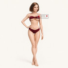 Exclusive Custom Phicen 1 6 Short Brown Hair Female Seamless 12  Figure Doll Set