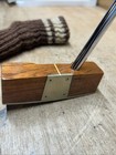 Vintage 35    Rh Wooden Boutique Putter With Brass Insert And Headcover