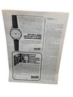 1973 Haverhill Multiyear Calendar Watch Vintage Print Ad Swiss Watch