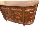 67331 Inlaid French Country Buffet Sideboard Server Cabinet