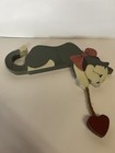 Wooden Cat Wall Hanging