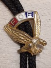 Vintage Fraternal Order Of Elks Foe Bolo Tie Free Shipping