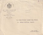 Egypt-france Rare Letterhead Cover Au Bon Marche  Cairo 1930s