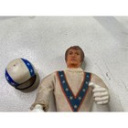 Vintage 1970s Evel Knievel Action Figure With Star Helmet Ideal Toys