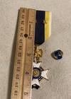 Sons Of The American Revolution Medal And Rosettes    libertas Et Patria   