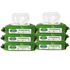 Fitright Aloe Quilted Heavyweight 576ct Cleansing Wipes 8x10 12packs48shts
