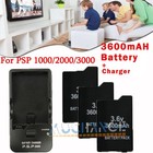 New 1-10x 3600mah Rechargeable Battery For 2000 3000 2006 Game Replacement