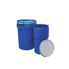 Eagle Mfg Open Head Transport Drum  Polyethylene  14 Gal  Unlined  Blue 1610mbgf