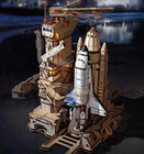 Rokr 3d Wooden Puzzle Space Shuttle Mechanical Model Kit Toys For Adults Gifts