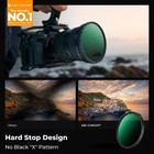 K f Concept Fader Nd2-32 Variable Neutral Density Filter No X Cross 67 77 82mm