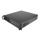 2u Rackmount Atx Server Chassis Case     Dual 80mm Fans  4 Pcie Slots  Usb 2 0