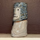 Rare Vintage Jungle Modern Ceramics Tiki Bob Mug Moai Boboai  3 