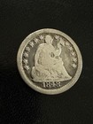 1848 O Seated Liberty Half Dime G vg